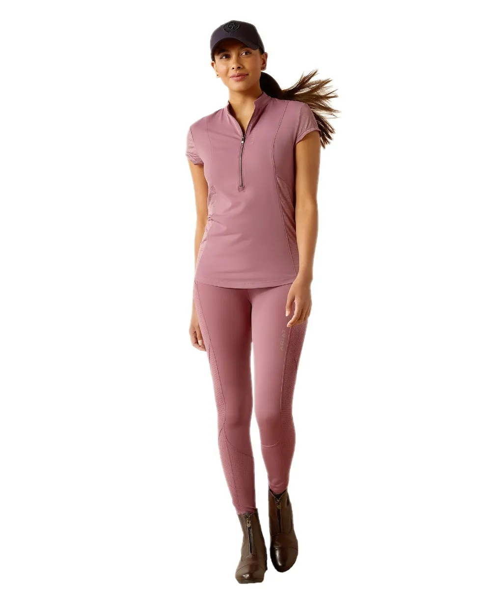 Ariat Womens Breathe Quarter Zip Baselayer