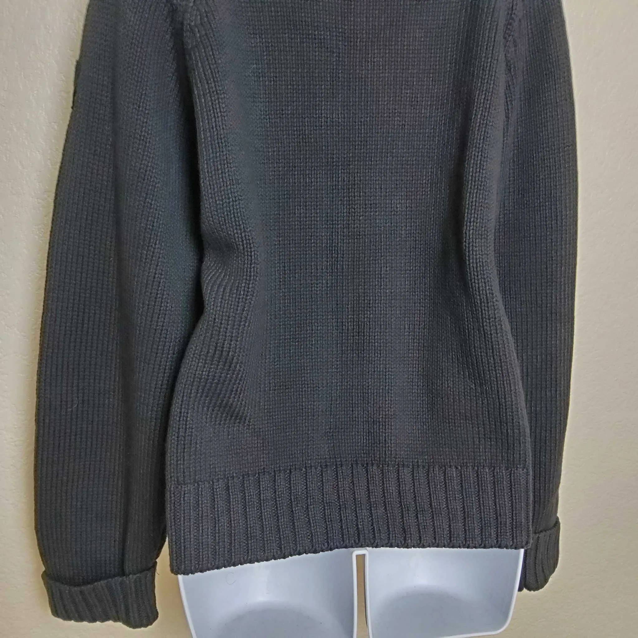 Black Turtleneck Sweater, Women's Extra Large