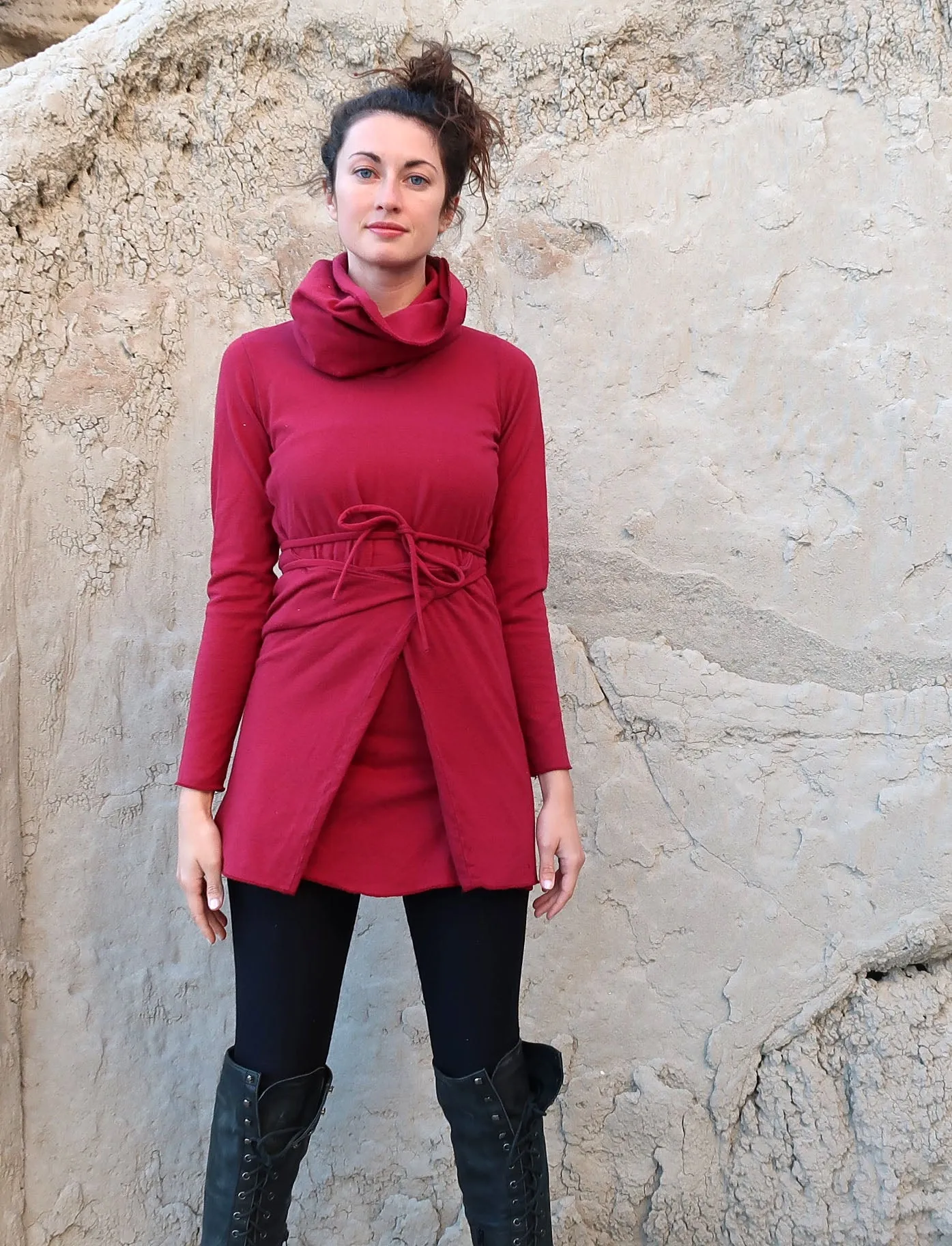 Chunky Cowl Chuba Tunic