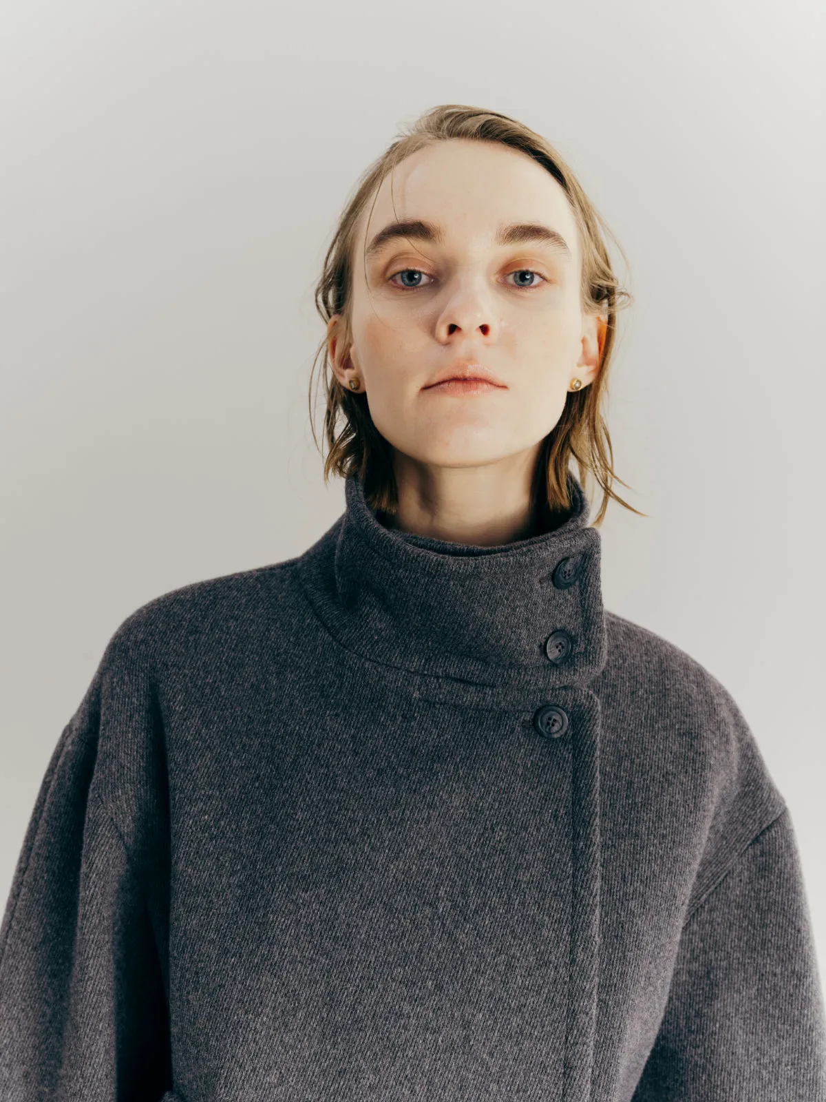 Constructive Wool Short coat