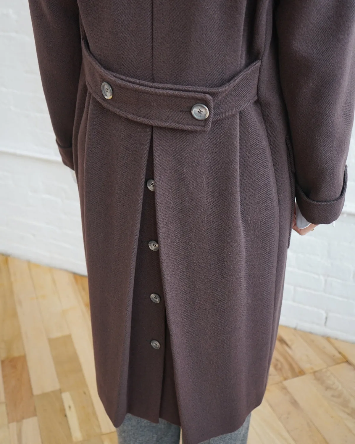 Double Breasted Wool Coat