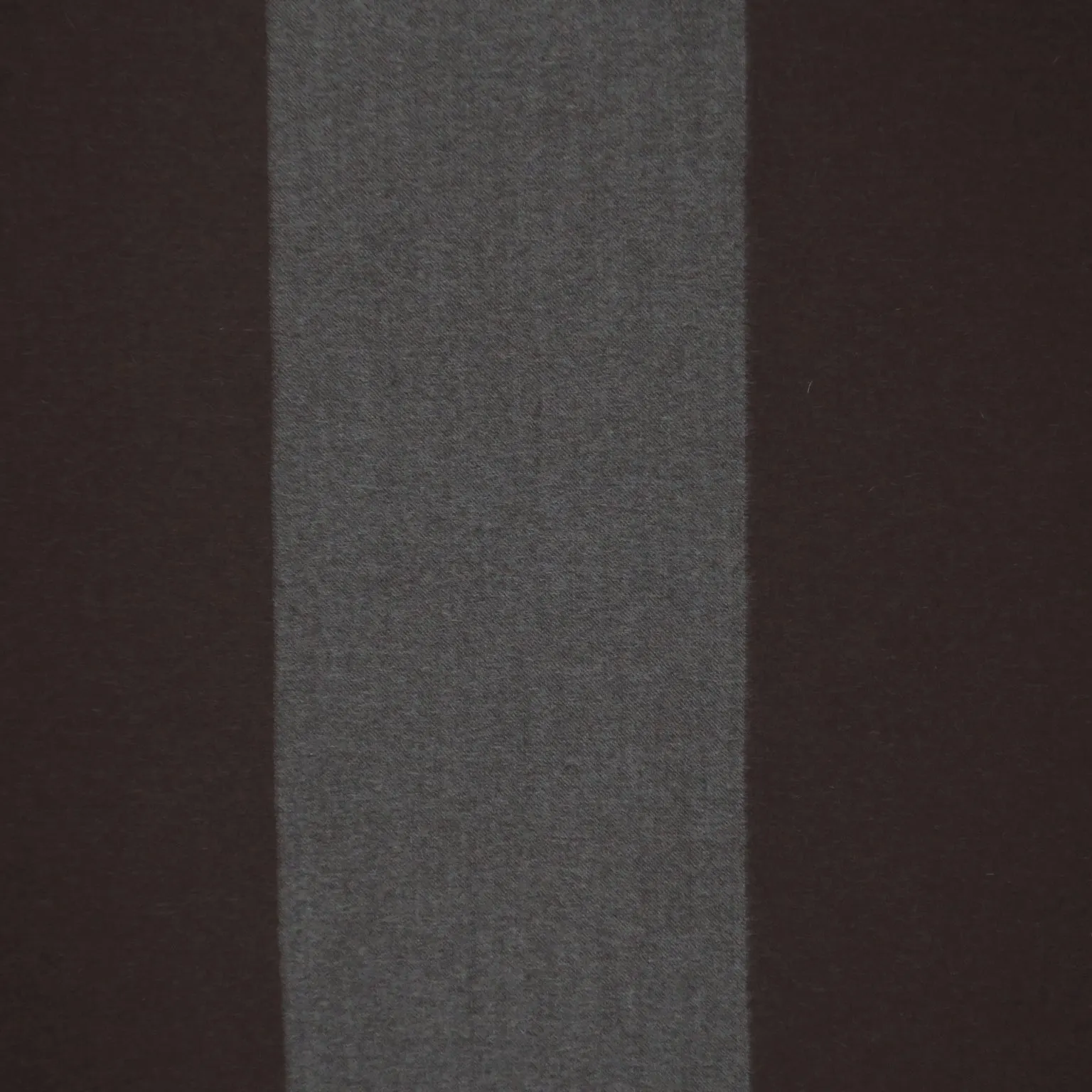 Grey and Burgundy Striped Silk & Wool Blend Fabric