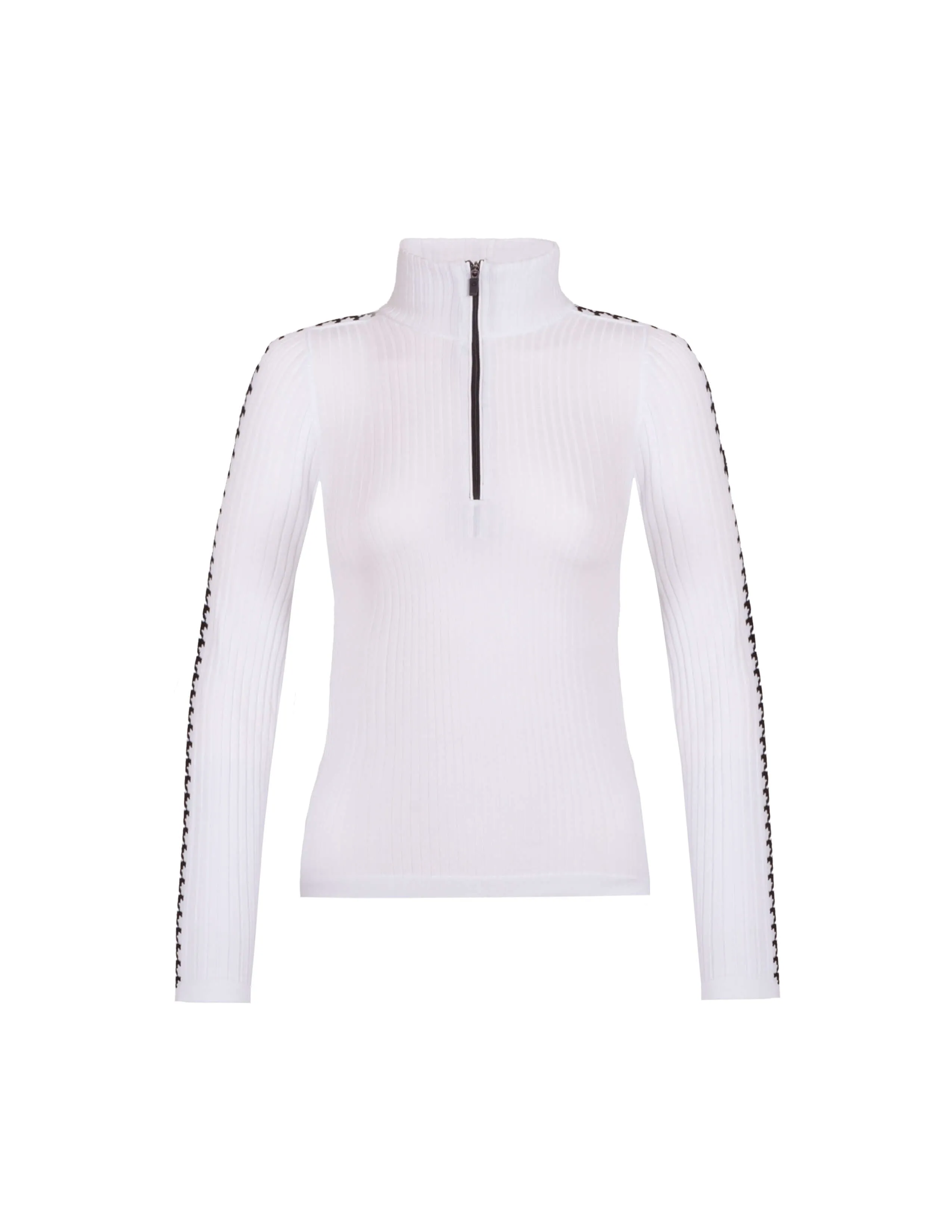 Lady Houndstooth T-Neck
