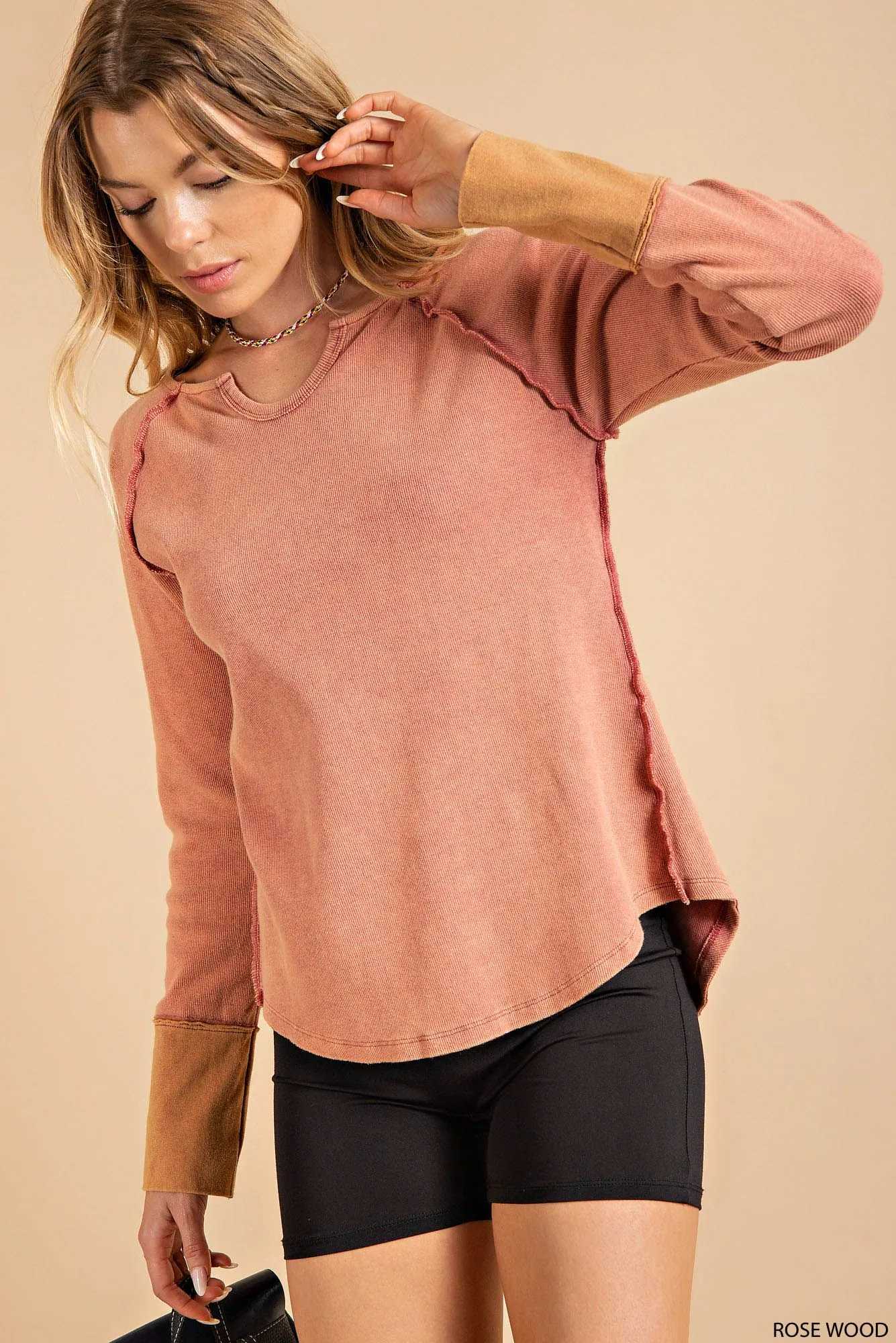 Layer Up Top - rosewood