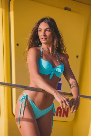 MARIPOSA TURCHESE SLIP
