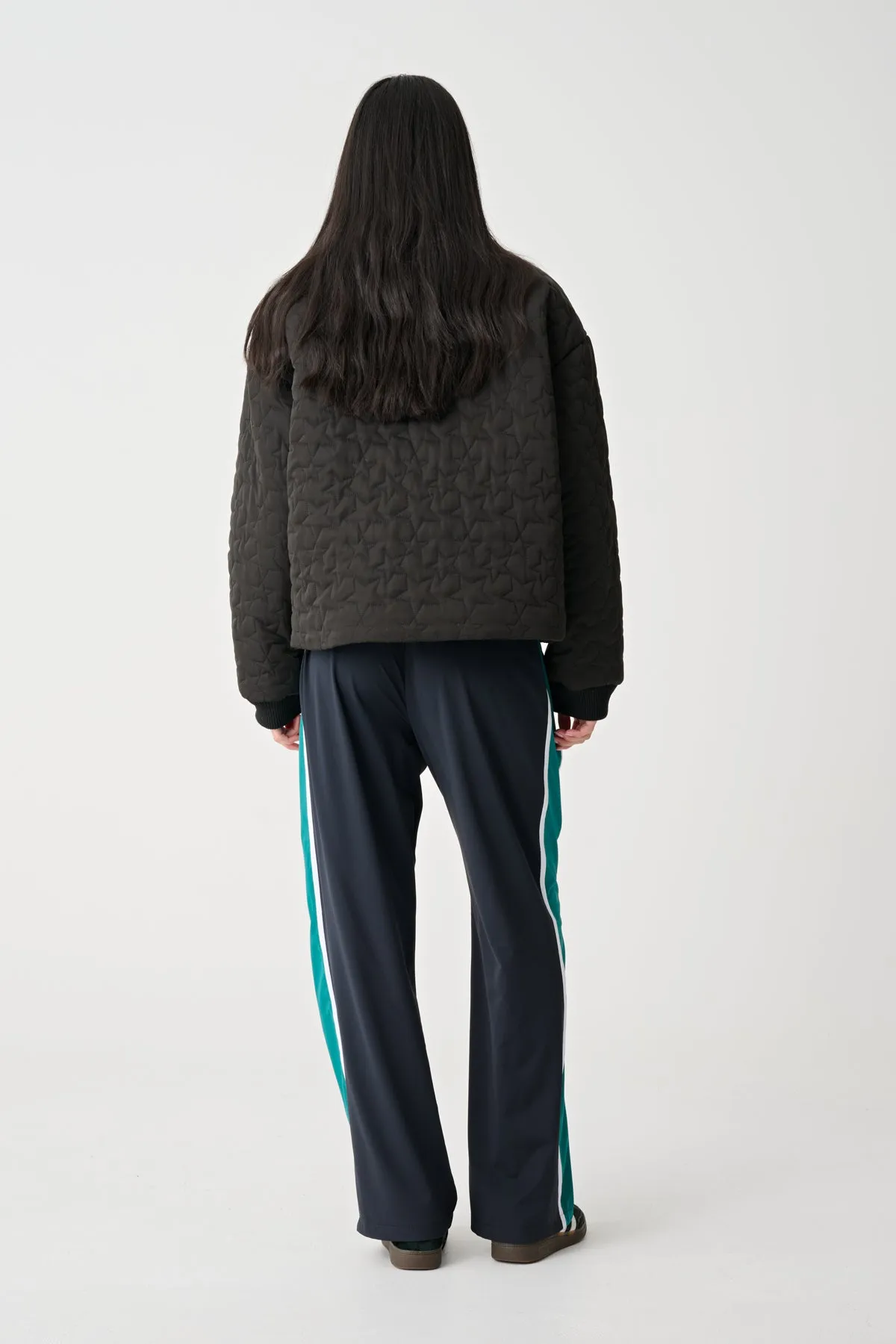 MILLS PUFFER JACKET - Black