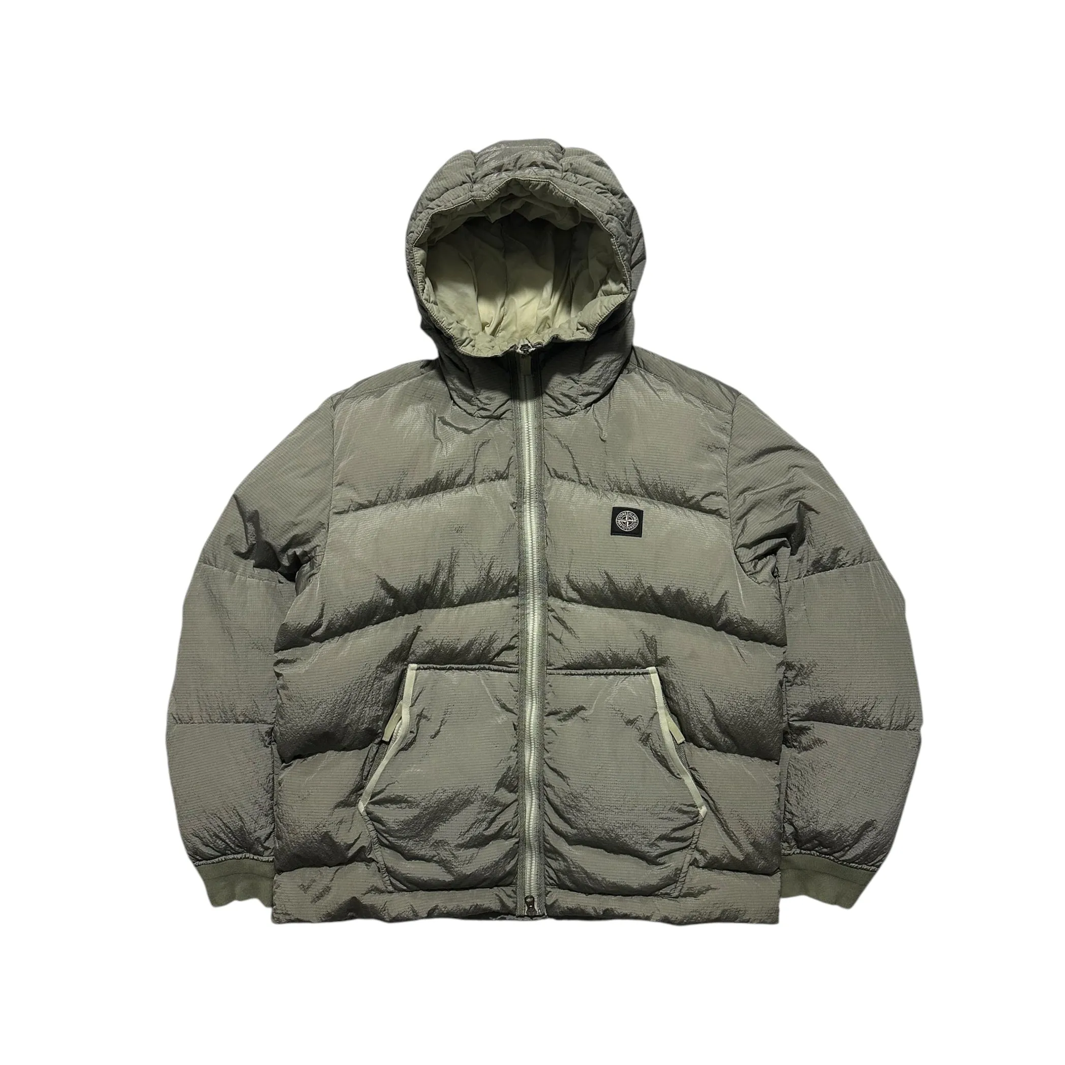 Stone Island Nylon Metal Watro Patch Logo Puffer Jacket