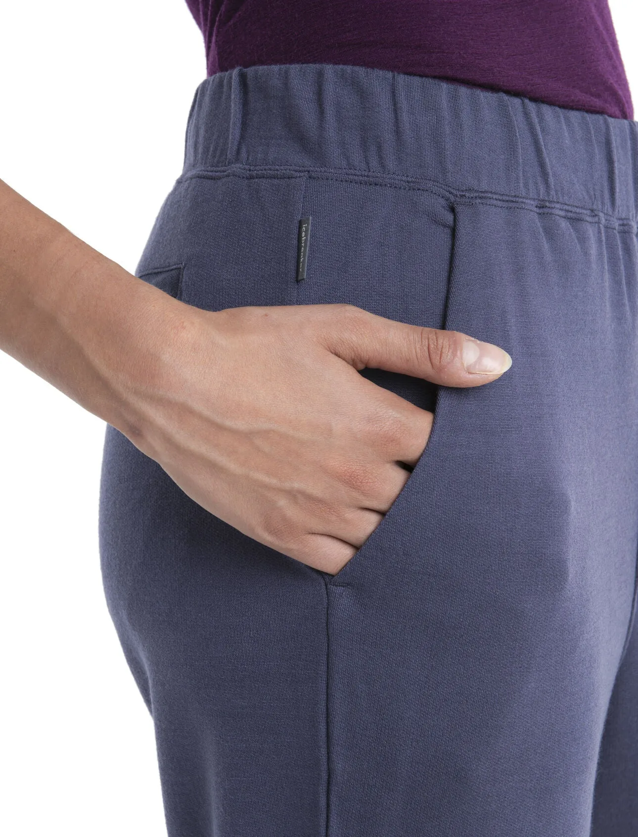 Womens Merino Blend 200 Crush Ankle Pants